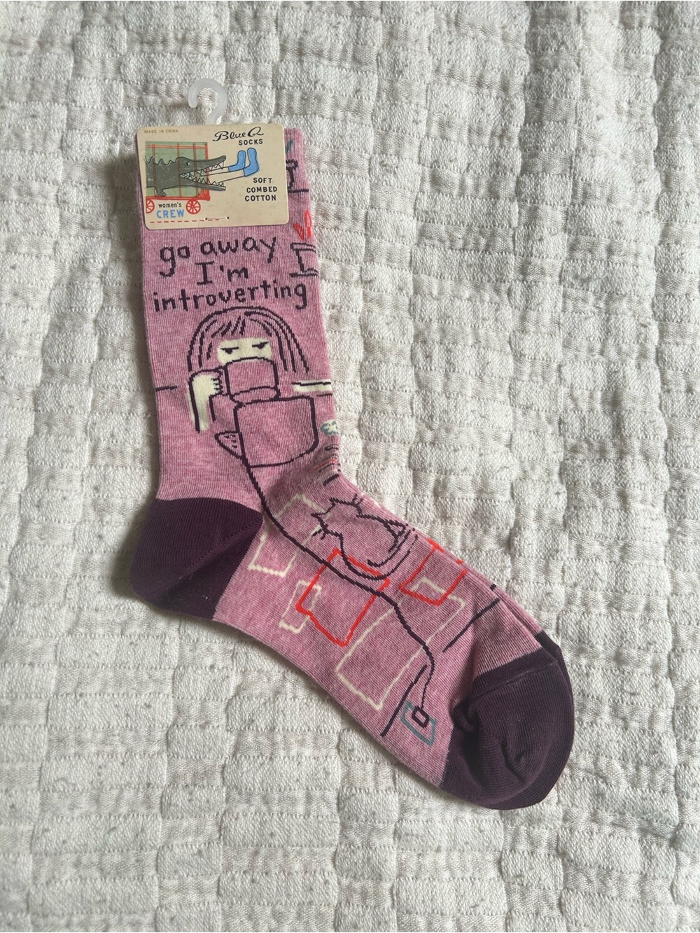 Blue Q Women’s Crew Socks